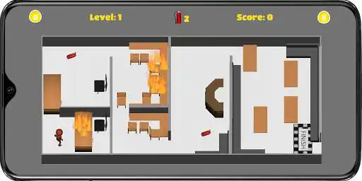 Play Fire Escape 3D as an online game Fire Escape 3D with UptoPlay