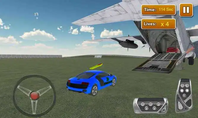 Play Firefighter Car Transporter 3D