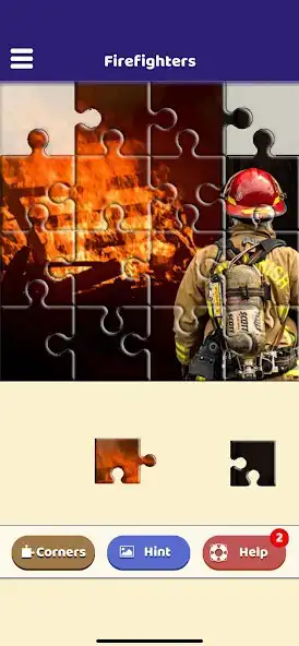 Play Firefighters Puzzle as an online game Firefighters Puzzle with UptoPlay