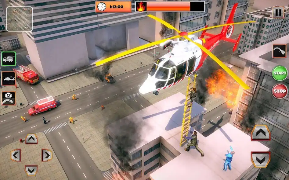 Play Firefighter Truck Simulator 3D: Rescue Emergency  and enjoy Firefighter Truck Simulator 3D: Rescue Emergency with UptoPlay