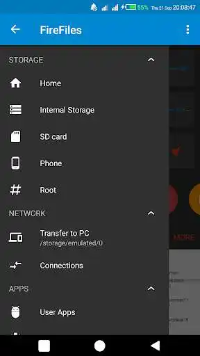 Play FireFiles - Your powerful Android File Manager as an online game FireFiles - Your powerful Android File Manager with UptoPlay