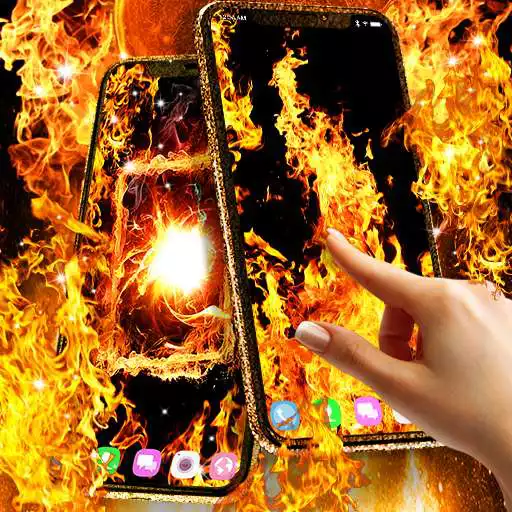Play Fire flames live wallpaper APK