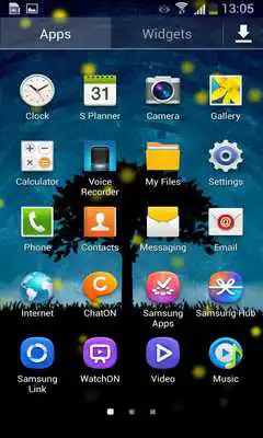 Play Fireflies Night Love LWP