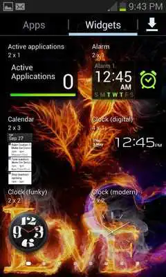 Play Fire Flower Love LWP