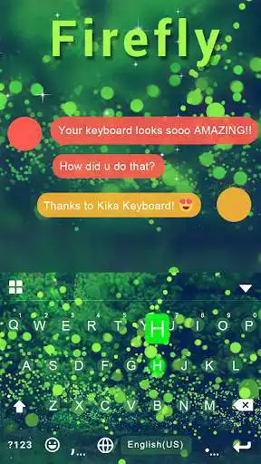 Play Firefly Kika Keyboard Theme  and enjoy Firefly Kika Keyboard Theme with UptoPlay
