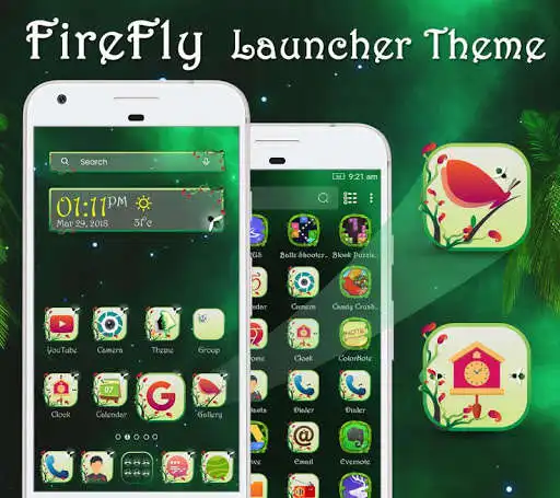 Play FireFly Launcher Theme as an online game FireFly Launcher Theme with UptoPlay