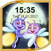 Free play online Firefly Lock Screen Zipper Theme APK