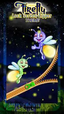 Play Firefly Lock Screen Zipper Theme