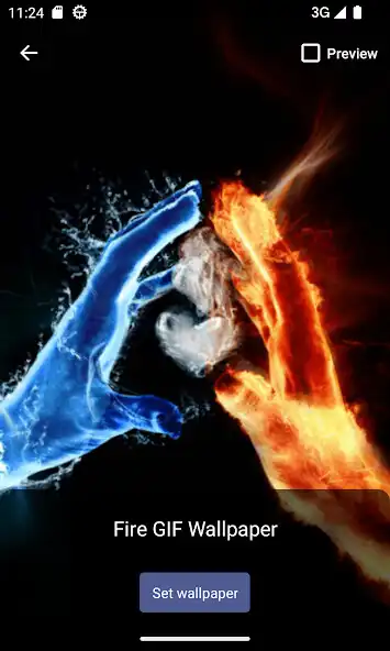 Play Fire GIF Wallpaper as an online game Fire GIF Wallpaper with UptoPlay