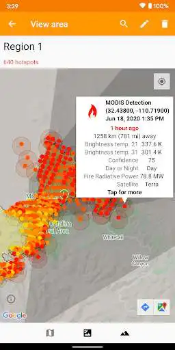 Play Fireguard Wildfire Tracker as an online game Fireguard Wildfire Tracker with UptoPlay