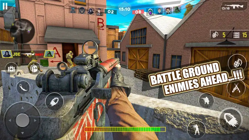 Play Fire Gun Shooting Game Offline as an online game Fire Gun Shooting Game Offline with UptoPlay