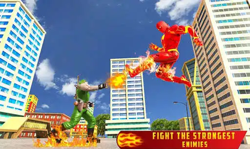 Play Fire Hero Robot Gangster Crime as an online game Fire Hero Robot Gangster Crime with UptoPlay