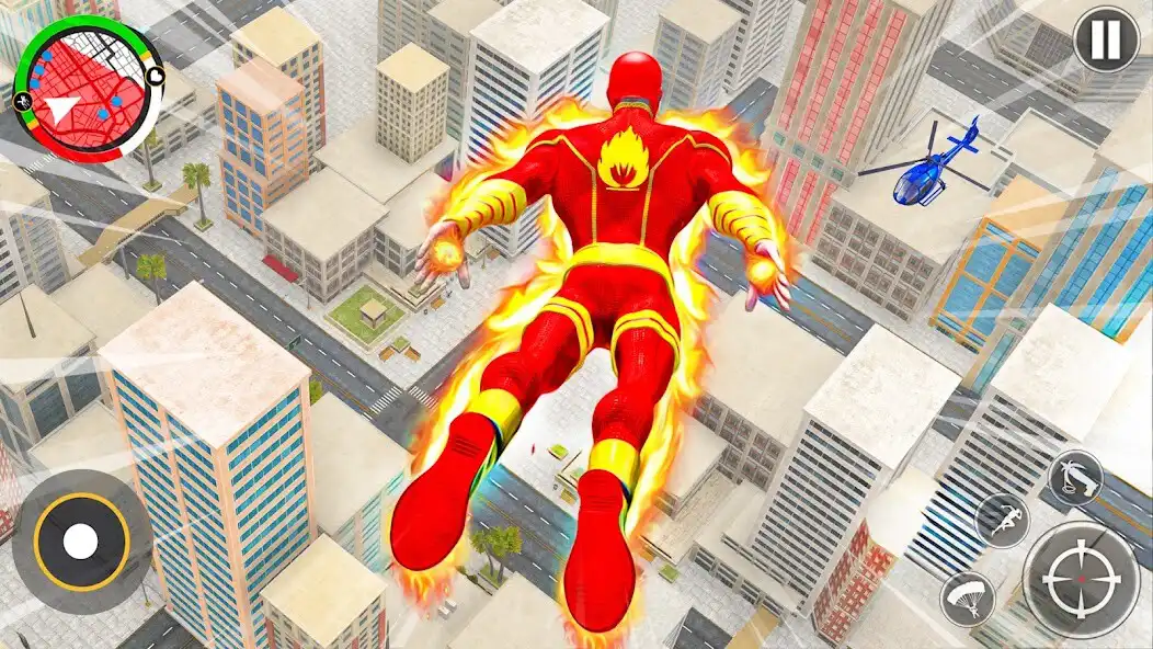 Play Fire Hero Robot Rescue Mission as an online game Fire Hero Robot Rescue Mission with UptoPlay