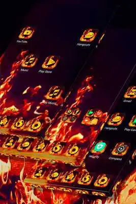 Play Fire Launcher Theme 2019