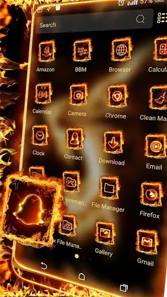 Play Fire Lion Launcher Theme as an online game Fire Lion Launcher Theme with UptoPlay