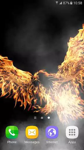 Play Fire Live Wallpaper