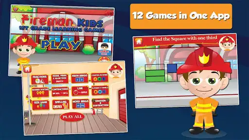 Play Fireman Kids Grade 1 Games  and enjoy Fireman Kids Grade 1 Games with UptoPlay