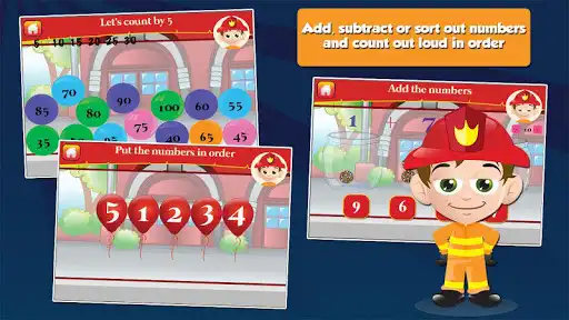 Play Fireman Kids Grade 1 Games as an online game Fireman Kids Grade 1 Games with UptoPlay