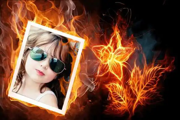 Play Fire Photo Frame