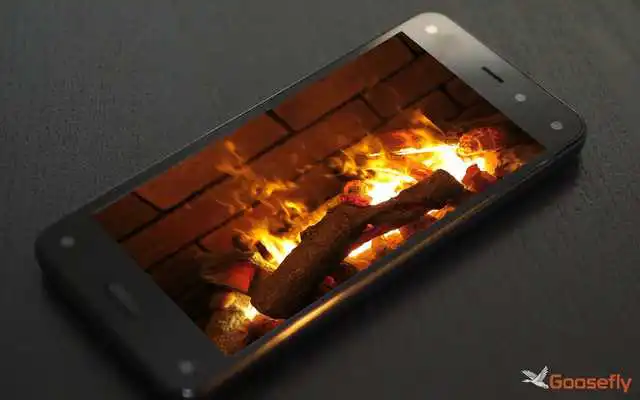 Play Fireplace Ambience WALLPAPER