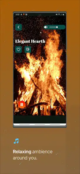 Play Fireplace: Relax  Sleep as an online game Fireplace: Relax  Sleep with UptoPlay