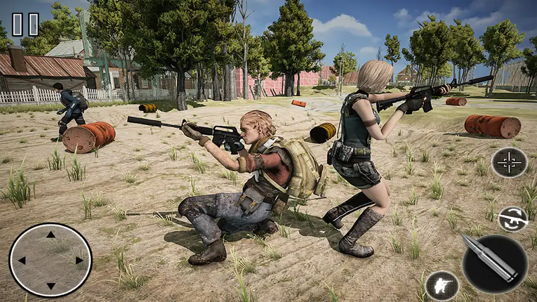 Play Fire Squad Free Firing: Battleground Survival Game as an online game Fire Squad Free Firing: Battleground Survival Game with UptoPlay