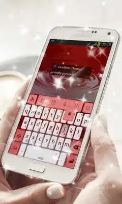Play Fire star Keyboard Theme