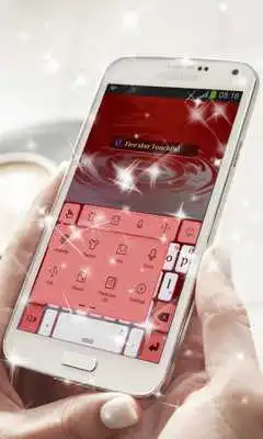 Play Fire star Keyboard Theme