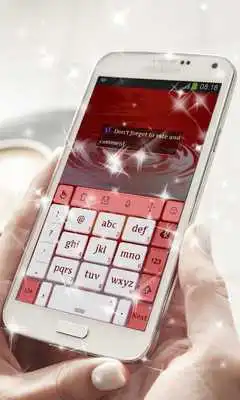 Play Fire star Keyboard Theme