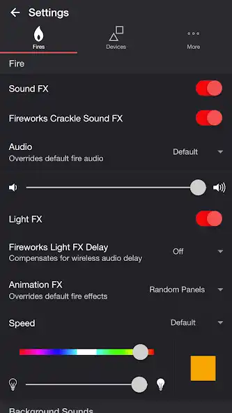 Play Firestorm for Nanoleaf as an online game Firestorm for Nanoleaf with UptoPlay