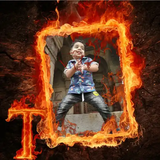 Play Fire Text Photo Frames Editor: APK Play Fire Text Photo Frames Editor: APK