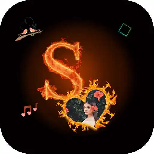 Play Fire Text Photo Frame - Smoke Text Photo Frame APK