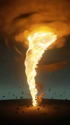 Play Fire Tornado live wallpaper as an online game Fire Tornado live wallpaper with UptoPlay