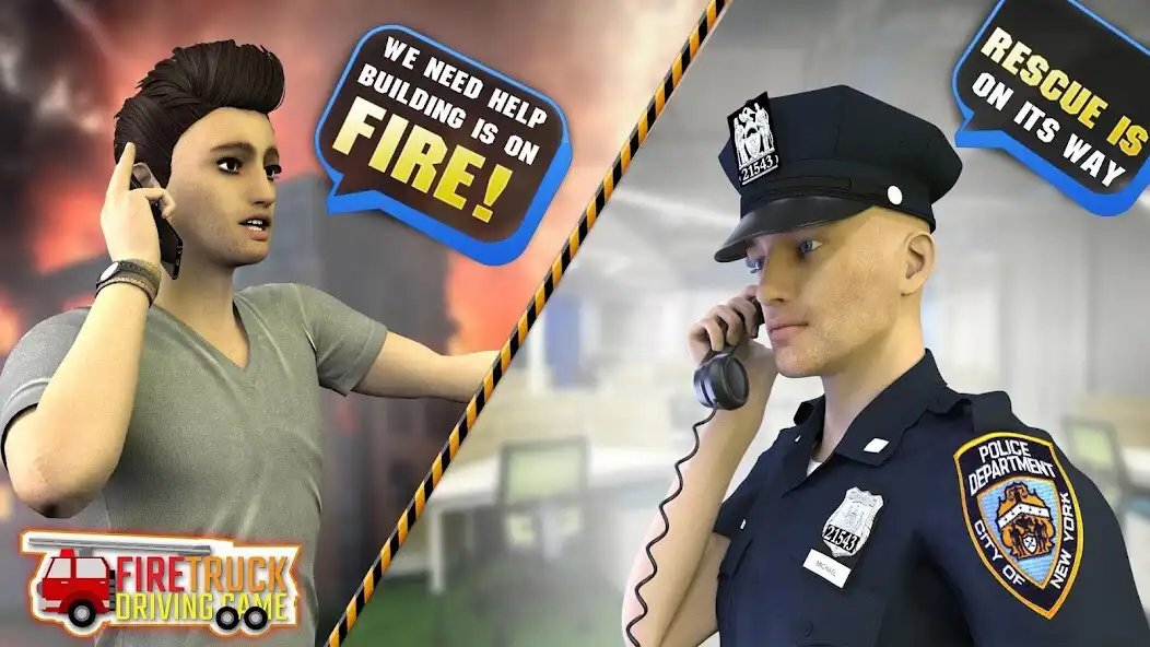 Play Fire Truck Driving Rescue Game  and enjoy Fire Truck Driving Rescue Game with UptoPlay