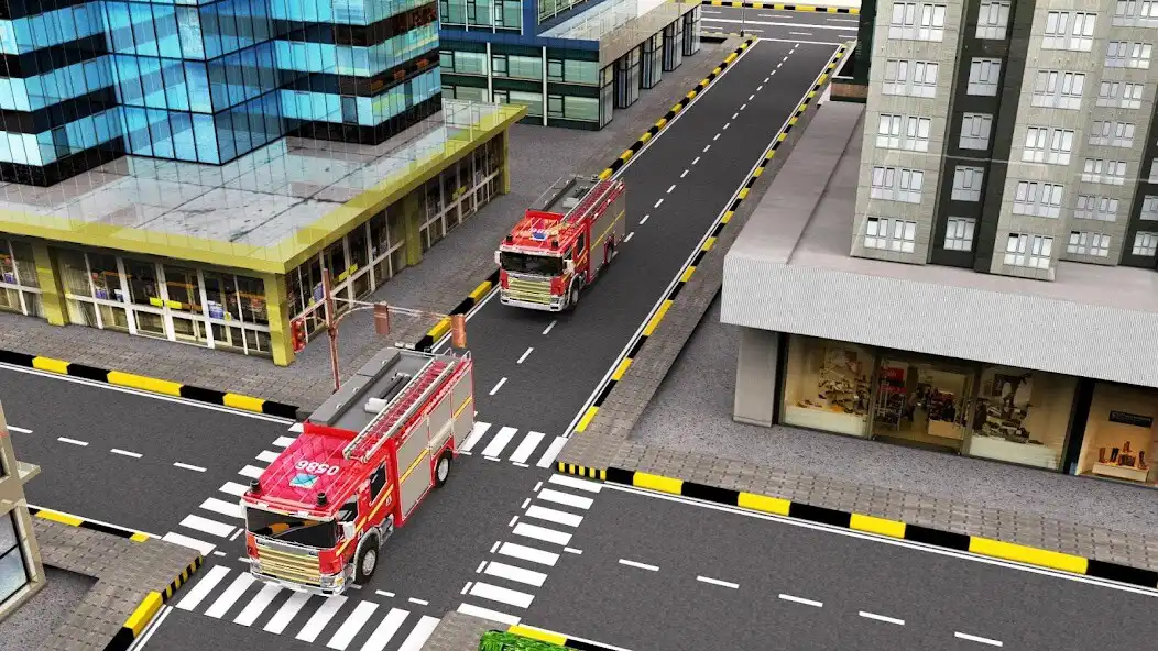 Play Fire Truck Driving Rescue Game as an online game Fire Truck Driving Rescue Game with UptoPlay