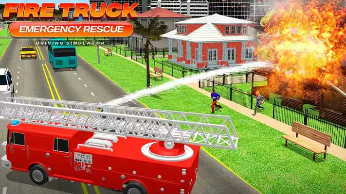 Play Fire Truck Emergency Rescue - Driving Simulator Play Fire Truck Emergency Rescue - Driving Simulator