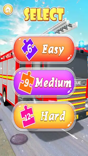 Play Fire Truck Jigsgaw Puzzle as an online game Fire Truck Jigsgaw Puzzle with UptoPlay