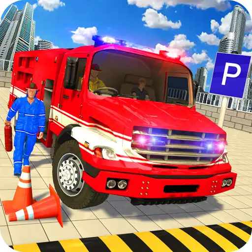 Play Fire Truck Parking Water Game APK