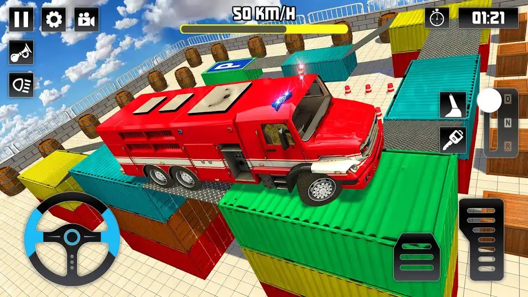 Play Fire Truck Parking Water Game  and enjoy Fire Truck Parking Water Game with UptoPlay