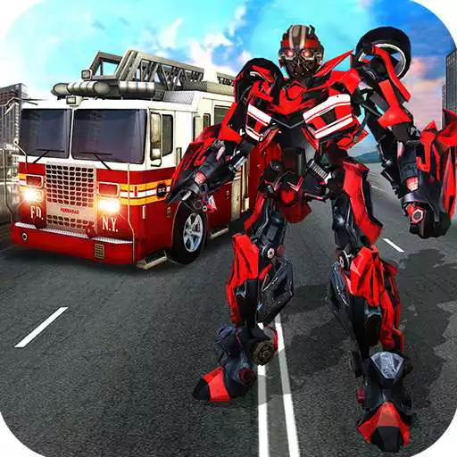 Free play online Fire Truck Real Robot Transform: Firefighter Games  APK