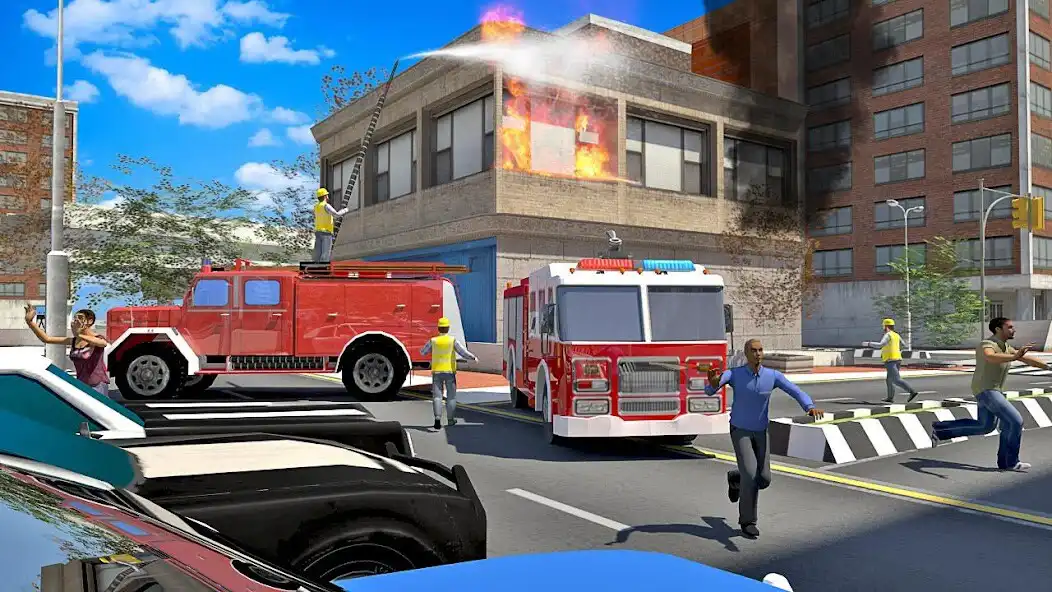 Play Fire Truck Simulator 2019  and enjoy Fire Truck Simulator 2019 with UptoPlay