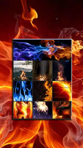 Play Fire wallpaper as an online game Fire wallpaper with UptoPlay