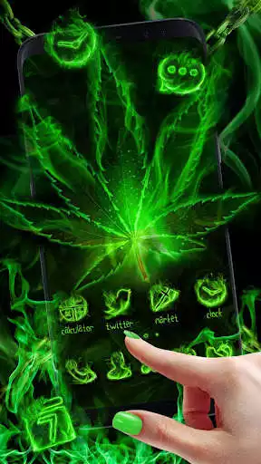 Play Fire Weed Rasta Themes HD Wallpapers 3D icons  and enjoy Fire Weed Rasta Themes HD Wallpapers 3D icons with UptoPlay