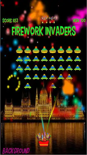 Play APK Firework Invaders  and enjoy Firework Invaders with UptoPlay com.galaticdroids.fireworkInvaders