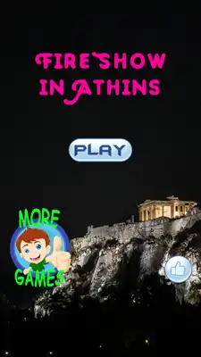 Play Fireworks in Athens: Toddlers game