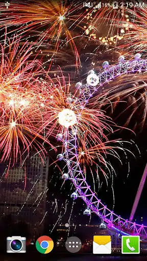 Play Fireworks Live Wallpaper Pro  and enjoy Fireworks Live Wallpaper Pro with UptoPlay