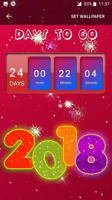 Play Fireworks New Year Wallpaper 2020