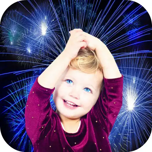 Free play online Fireworks Photo Frame APK