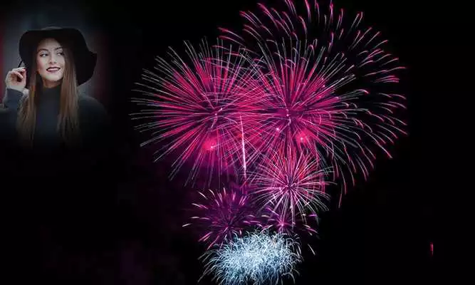 Play Fireworks Photo Frames