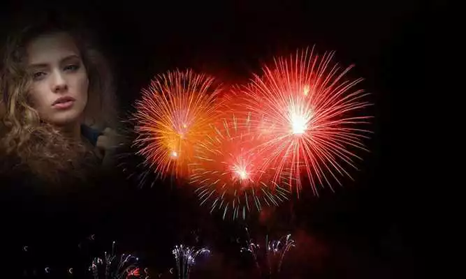 Play Fireworks Photo Frames